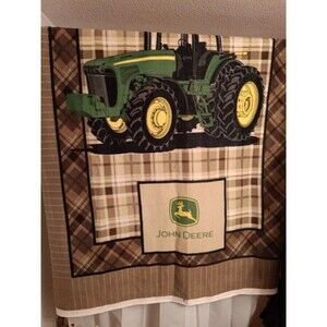 John Deere fleece throw 44x60